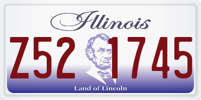 IL license plate Z521745
