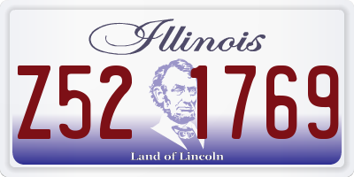 IL license plate Z521769