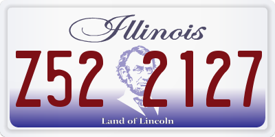 IL license plate Z522127