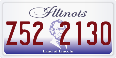 IL license plate Z522130