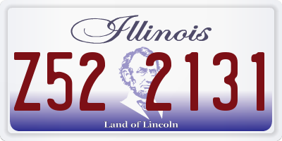 IL license plate Z522131