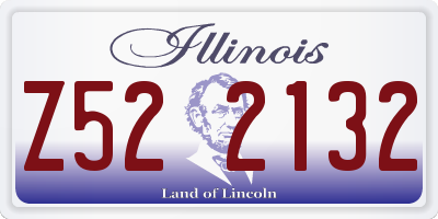 IL license plate Z522132