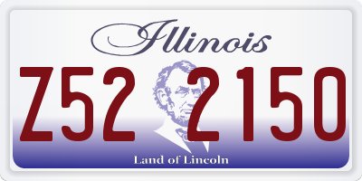 IL license plate Z522150