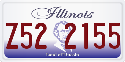 IL license plate Z522155