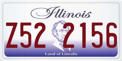 IL license plate Z522156