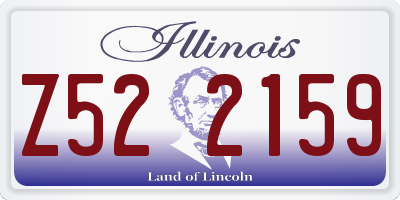 IL license plate Z522159
