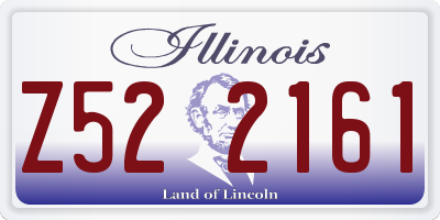 IL license plate Z522161
