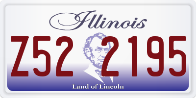 IL license plate Z522195