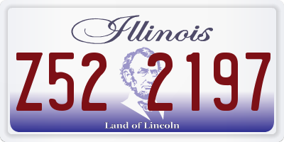 IL license plate Z522197