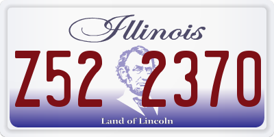IL license plate Z522370