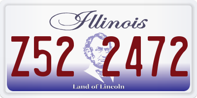 IL license plate Z522472