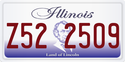 IL license plate Z522509