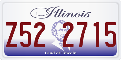 IL license plate Z522715
