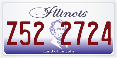 IL license plate Z522724