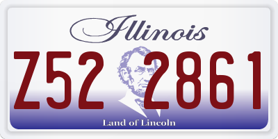 IL license plate Z522861