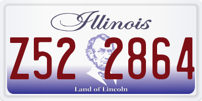 IL license plate Z522864
