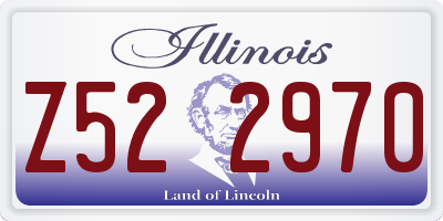 IL license plate Z522970