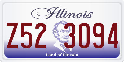 IL license plate Z523094