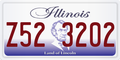IL license plate Z523202