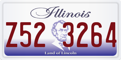 IL license plate Z523264