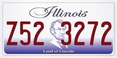 IL license plate Z523272