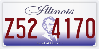 IL license plate Z524170