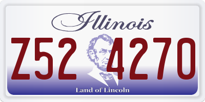 IL license plate Z524270