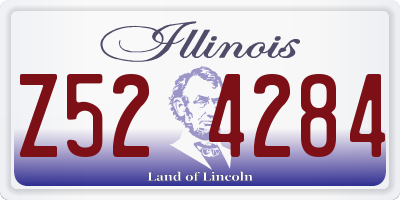 IL license plate Z524284