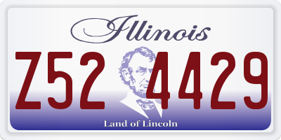 IL license plate Z524429