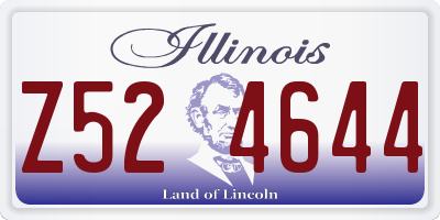IL license plate Z524644