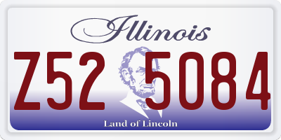 IL license plate Z525084