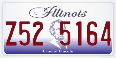 IL license plate Z525164