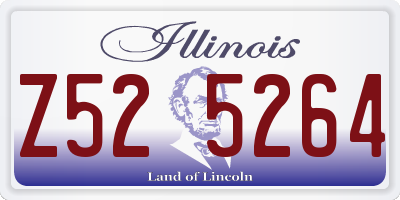 IL license plate Z525264