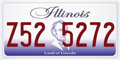 IL license plate Z525272
