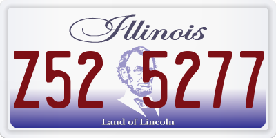 IL license plate Z525277