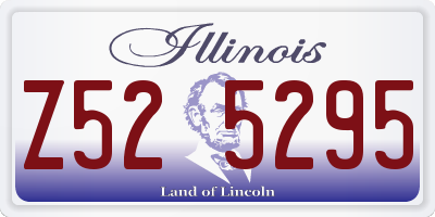 IL license plate Z525295
