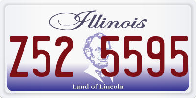 IL license plate Z525595