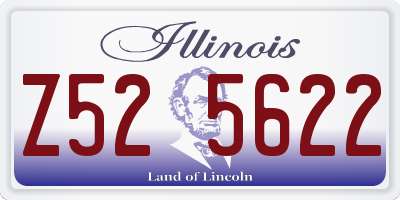 IL license plate Z525622