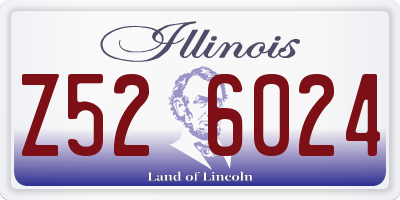 IL license plate Z526024
