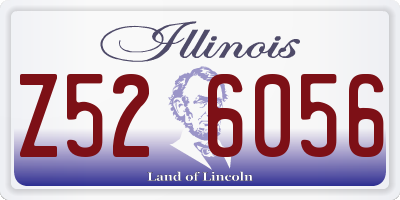 IL license plate Z526056