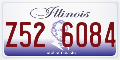 IL license plate Z526084
