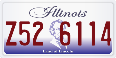 IL license plate Z526114