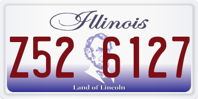 IL license plate Z526127