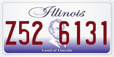IL license plate Z526131