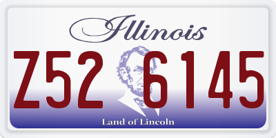 IL license plate Z526145