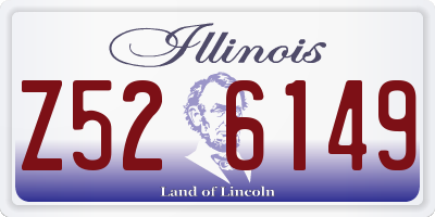 IL license plate Z526149