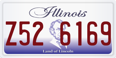 IL license plate Z526169