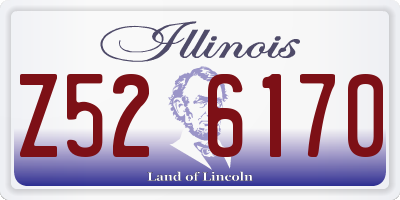 IL license plate Z526170
