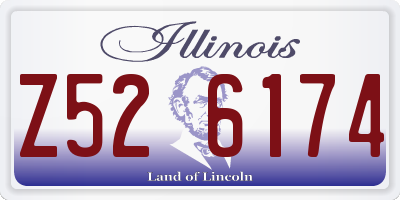 IL license plate Z526174