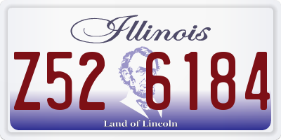 IL license plate Z526184